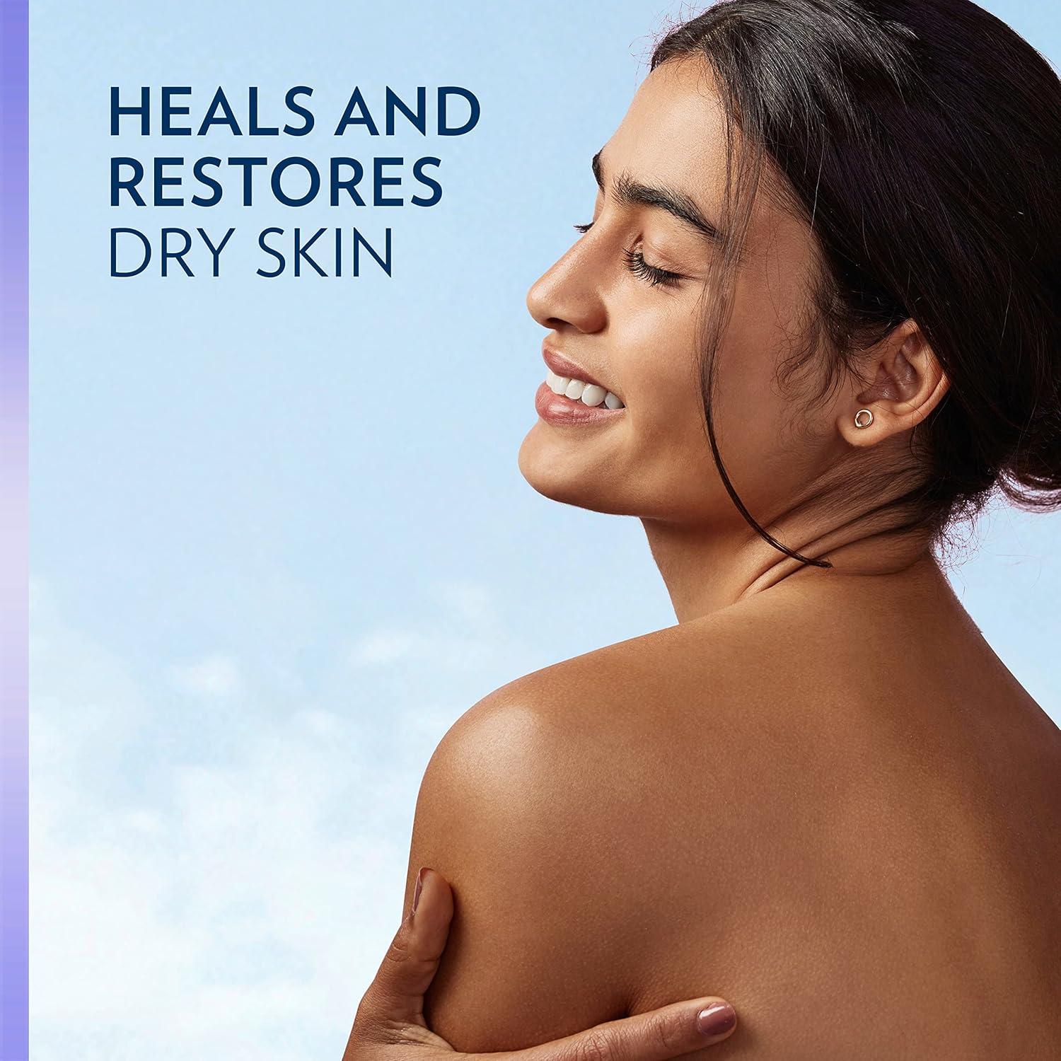imageVaseline Intensive Care Calm Healing Body Lotion 4 Count for Dry Skin Lotion Made with UltraHydrating Lipids and Lavender Extract to Heal and Restore Dry Skin 203 Oz203 Fl Oz Pack of 4