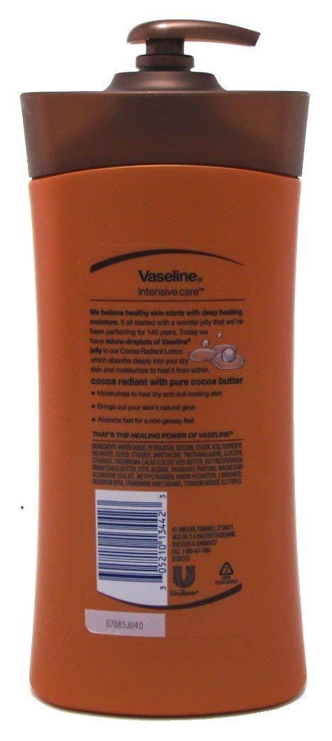 imageVaseline Intensive Care hand and body lotion Almond Smooth for Rich Moisturization 203 OzCocoa Butter