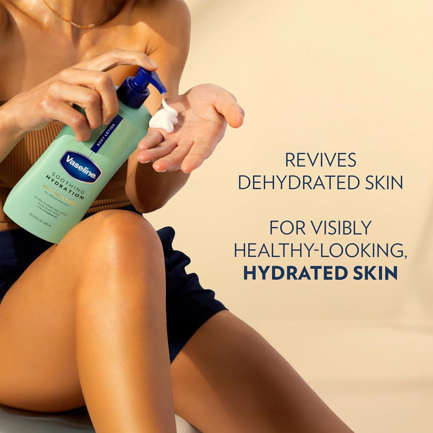 imageVaseline Men Healing Moisture Body Lotion Fast Absorbing 203 oz203 Fl Oz Pack of 1