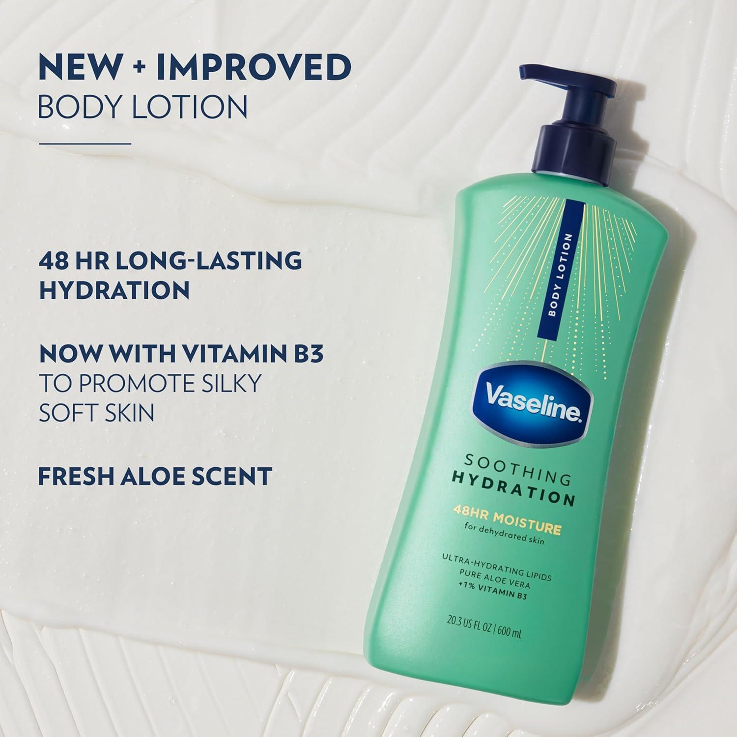 imageVaseline Men Healing Moisture Body Lotion Fast Absorbing 203 oz203 Fl Oz Pack of 1