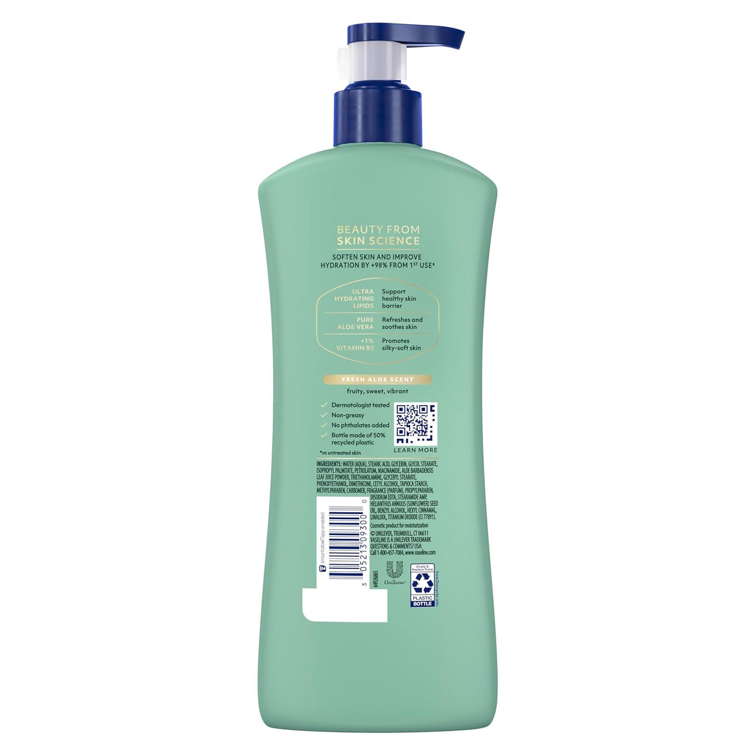 imageVaseline Men Healing Moisture Body Lotion Fast Absorbing 203 oz203 Fl Oz Pack of 1