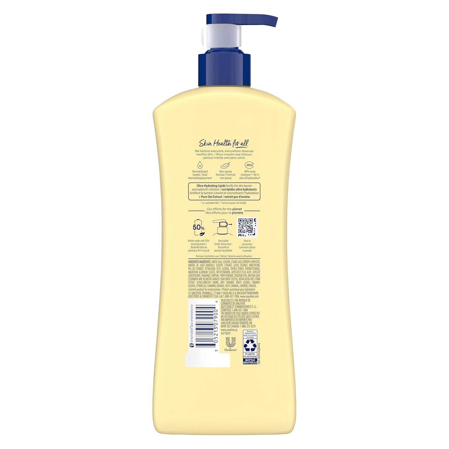 imageVaseline Men Healing Moisture Body Lotion Fast Absorbing 203 oz203 Fl Oz Pack of 1