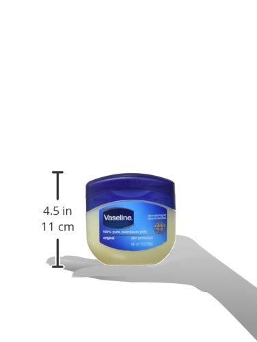 imageVaseline Petroleum Jelly Original 3 Count Provides Dry Skin Relief And Protects Minor Cuts Dermatologist Recommended And Locks In Moisture 13ozUnscented