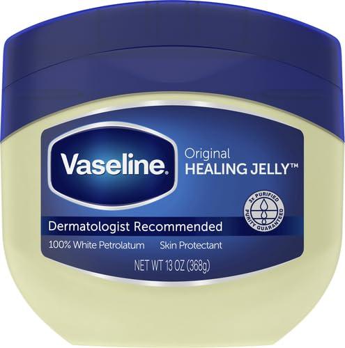 imageVaseline Petroleum Jelly Original 3 Count Provides Dry Skin Relief And Protects Minor Cuts Dermatologist Recommended And Locks In Moisture 13ozUnscented
