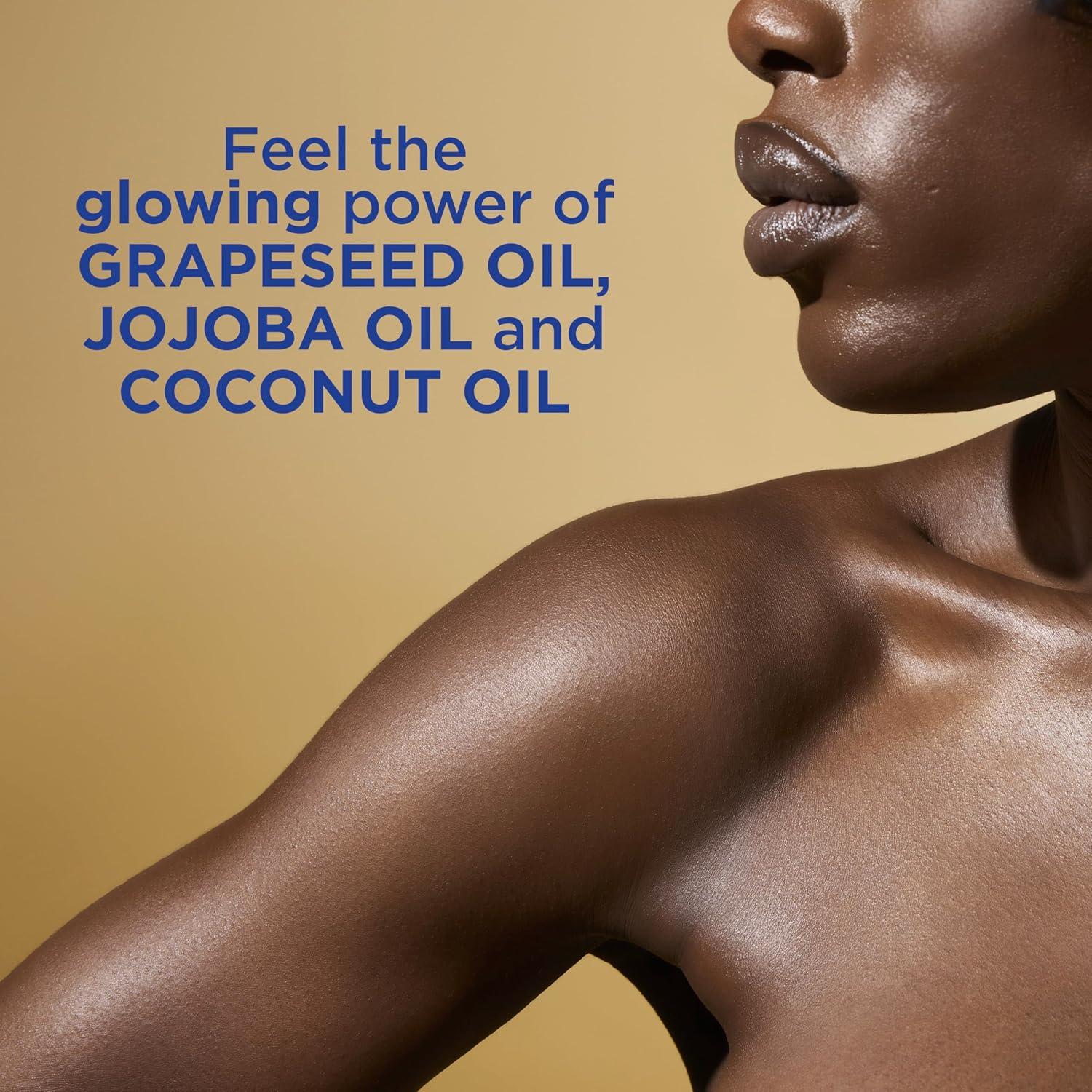 imageVaseline Radiant X Replenishing and Hydrating Body Oil with 1 Lipids Jojoba Oil Coconut Oil amp Vitamin E 37 oz37 Fl Oz Pack of 2
