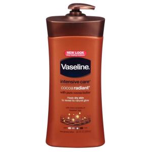 Vaseline Intensive Care hand and body lotion Almond Smooth for Rich Moisturization 20.3 Oz(Cocoa Butter)