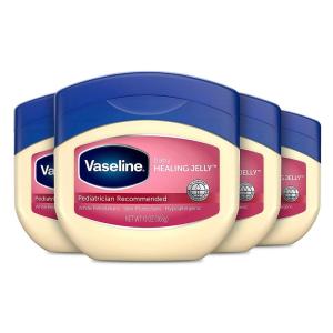 Vaseline Petroleum Jelly Baby Skincare Protective & Pure 4 Count Treats Dry Skin And Prevents Chaffed Skin From Diaper Rash Hypoallergenic And Gentle On Skin 13oz(13 Ounce (Pack of 4))