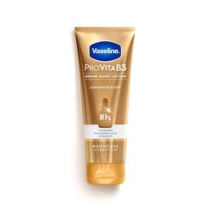 Vaseline Pro VitaB3 Skin Care Serum Burst for Healthy, Glowing Skin Luminous Glow & Supple & Soft 10x Antioxidant Power of Vitamin C with Vitamin B3, Hyaluronic Acid 7.5 fl oz 2Pk(Luminous Glow)