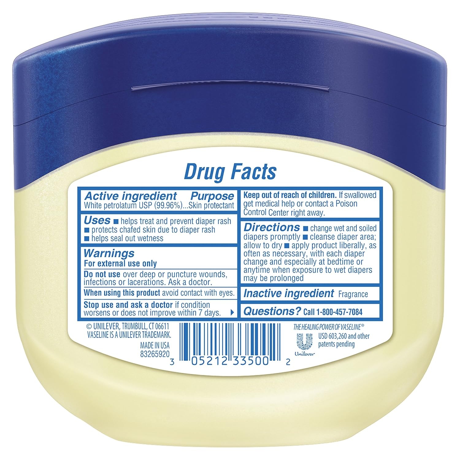 image:imageVaseline Original Petroleum Healing Jelly For Dry Cracked Skin 13oz 1ct13 Ounce Pack of 1