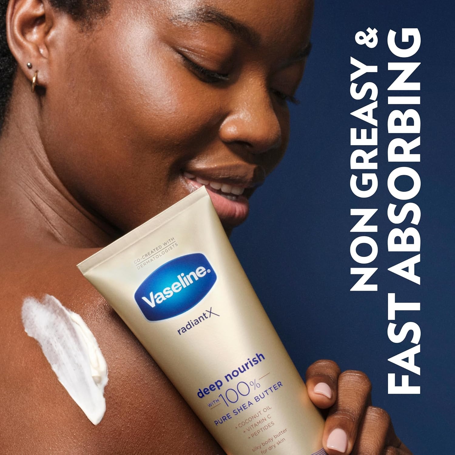 image:imageVaseline Radiant X Deep Nourish with 100 Pure Shea Butter Body Butter 7 OZ