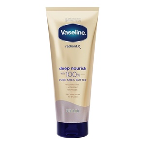 Vaseline Radiant X Deep Nourish with 100% Pure Shea Butter Body Butter 7 OZ