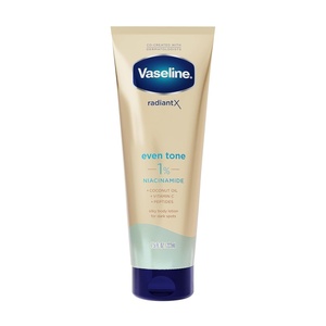 Vaseline Radiant X Even Tone 1% Niacinamide Silky Body Lotion 7.5 OZ