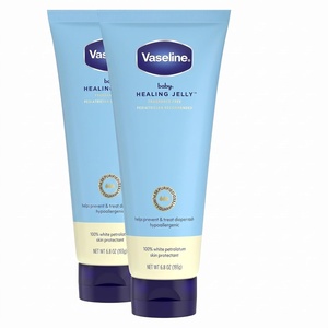 Vaseline Baby Petroleum Healing Jelly Tube for Diaper Rash & Dry Skin 6.8oz(6.8 Ounce (Pack of 2))